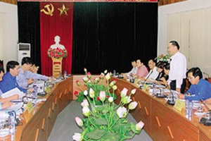 Ủy ban Quốc gia về thanh niên Việt Nam làm việc tại tỉnh ta 