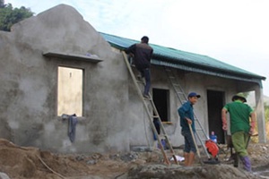Ấm tình những ngôi nhà mới 