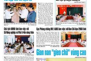 Báo Sơn La, Thứ 4 ngày 4-11-2015