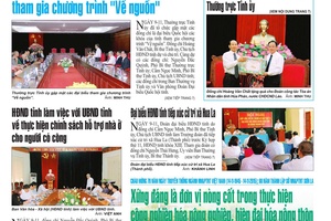 Báo Sơn La, Thứ 4 ngày 11-11-2015