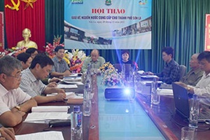 Hội thảo khoa học về bảo vệ nguồn nước cung cấp cho thành phố Sơn La 