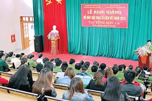 Khai giảng hệ đào tạo thạc sĩ liên kết năm 2015 tại Trường Đại học Tây Bắc 