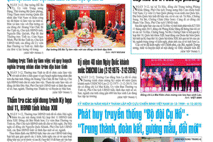 Báo Sơn La, Thứ 6 ngày 4-12-2015