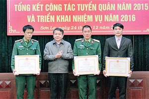 Tổng kết công tác tuyển quân năm 2015 