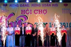 Hội chợ Xuân Sơn La 2016