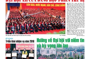 Báo Sơn La, Thứ 5 ngày 21-1-2016