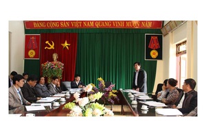 Họp Ban tổ chức Hội khỏe Phù Đổng tỉnh Sơn La lần thứ XI năm 2016