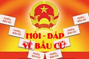 HỎI - ĐÁP VỀ BẦU CỬ ĐẠI BIỂU QUỐC HỘI KHÓA XIV VÀ ĐẠI BIỂU HĐND CÁC CẤP (Phần 7: Một số tình huống trong quá trình bầu cử)