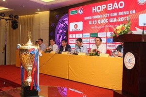 8 đội tham dự vòng chung kết Giải bóng đá U19 quốc gia năm 2016