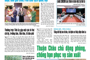 Báo Sơn La, Thứ 4 ngày 6-4-2016
