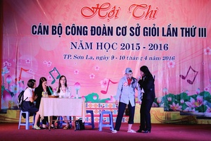 Công đoàn giáo dục Thành phố: Hội thi cán bộ công đoàn cơ sở giỏi lần thứ III năm học 2015-2016