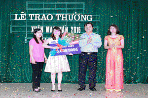 BIDV Sơn La: Trao thưởng chương trình tiết kiệm dự thưởng “Xuân may mắn 2016”