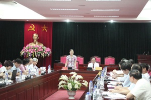 Ban Thường trực Ủy ban Trung ương MTTQ Việt Nam giám sát công tác bầu cử đại biểu Quốc hội khóa XIV và đại biểu HĐND các cấp nhiệm kỳ 2016 -2021 tại tỉnh ta
