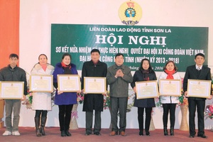 Nửa nhiệm kỳ thực hiện Nghị quyết Đại hội XI Công đoàn Việt Nam và Nghị quyết Đại hội XIII Công đoàn tỉnh
