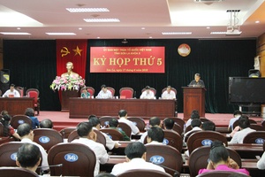 Kỳ họp thứ 5, Ủy ban MTTQ Việt Nam tỉnh khóa X