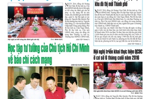 Báo Sơn La, Thứ 3 ngày 21-6-2016