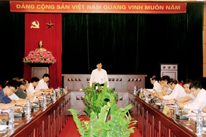 Thường trực UBND tỉnh: Họp tháo gỡ khó khăn trong việc giao chủ đầu tư và bàn giao chủ đầu tư các dự án