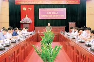 Ban Chỉ đạo công tác dân số - KHHGĐ tỉnh: Hội thảo về mất cân bằng giới tính khi sinh