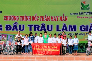 Chương trình bốc thăm may mắn cùng nhà nông làm giàu