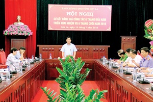 Ban Chỉ đạo 2968 tỉnh triển khai nhiệm vụ công tác 6 tháng cuối năm 2016