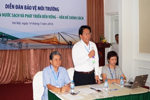 Cần có chính sách, giải pháp cụ thể bảo vệ tài nguyên nước