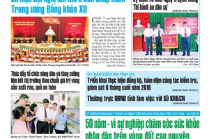 Báo Sơn La, Thứ 6 ngày 8-7-2016