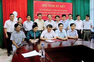 Ủy ban MTTQ Việt Nam tỉnh: Ký kết quy chế phối hợp với các tổ chức chính trị - xã hội