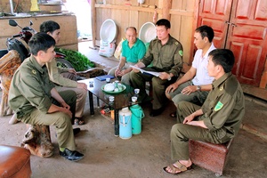 Phong trào “Toàn dân bảo vệ  an ninh Tổ quốc” ở Viêng Lán