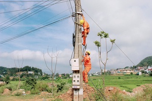 Điện lực Bắc Yên đảm bảo an toàn lưới điện mùa mưa lũ
