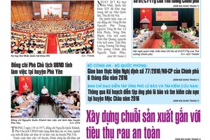 Báo Sơn La, Thứ 5 ngày 21-7-2016