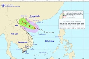 Cơn bão số 1: Biển động mạnh, Bắc Bộ mưa to, đề phòng lũ quét