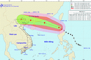 Bão Nida vượt qua đảo Luzon của Philippines tiến vào Biển Đông