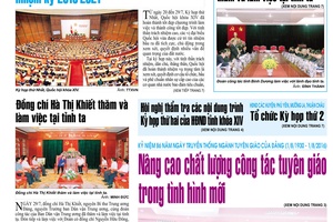Báo Sơn La, Thứ 2 ngày 1-8-2016