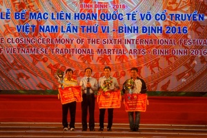 Bế mạc Liên hoan Quốc tế Võ cổ truyền Việt Nam lần thứ VI