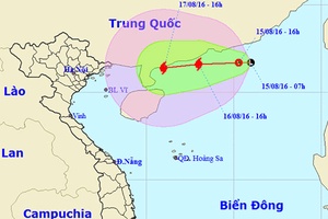 Trong 24 giờ tới, áp thấp nhiệt đới có khả năng mạnh lên thành bão