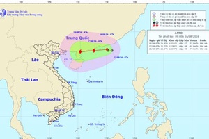 Công điện về việc ứng phó với áp thấp nhiệt đới có khả năng mạnh lên thành bão trên Biển Đông