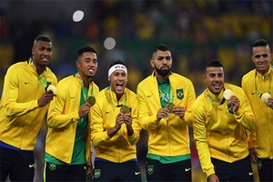 Đội tuyển Brazil lần đầu tiên vô địch Olympic sau 64 năm