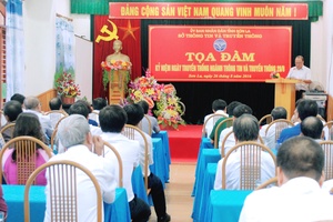 Sở Thông tin và Truyền thông: Tọa đàm kỷ niệm Ngày truyền thống ngành Thông tin và Truyền thông