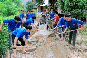 Dấu ấn thanh niên tình nguyện