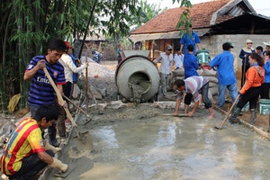 Tuổi trẻ Mai Sơn chung tay xây dựng nông thôn mới