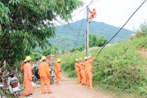 Sông Mã bảo đảm an toàn lưới điện mùa mưa lũ