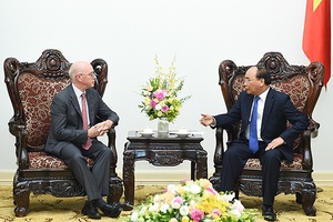 Thủ tướng Nguyễn Xuân Phúc tiếp Trưởng Đại diện Quỹ Tiền tệ quốc tế tại Việt Nam