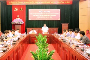 Hội nghị trực tuyến triển khai Đề án khai thác tiềm năng vùng hồ các thủy điện trên địa bàn tỉnh giai đoạn 2016-2020