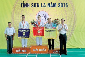 Kết thúc Giải thi “Thể dục dưỡng sinh và cờ tướng” năm 2016