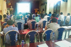 Tập huấn chẩn đoán sớm và kỹ thuật phục hồi chức năng cho người bệnh dựa vào cộng đồng