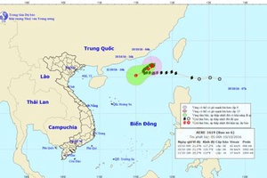 Bão số 6 tiếp tục diễn biến phức tạp
