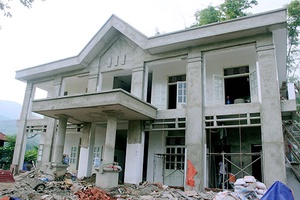 Mường La đẩy nhanh tiến độ thi công các công trình trong mùa khô