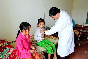 Ghi nhận ở trạm y tế xã Tà Xùa