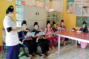 Chiềng Khoi thực hiện tốt công tác dân số - KHHGĐ