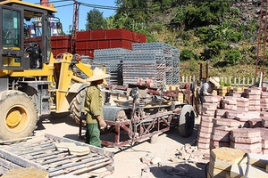 Vật liệu xây dựng không nung gặp khó trong mở rộng thị trường